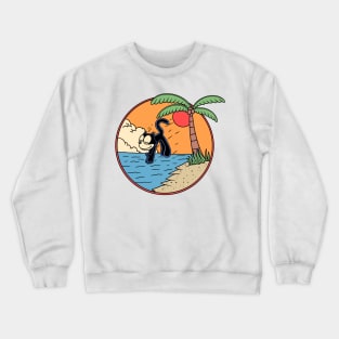 Felix Jumps Swimming Style Crewneck Sweatshirt